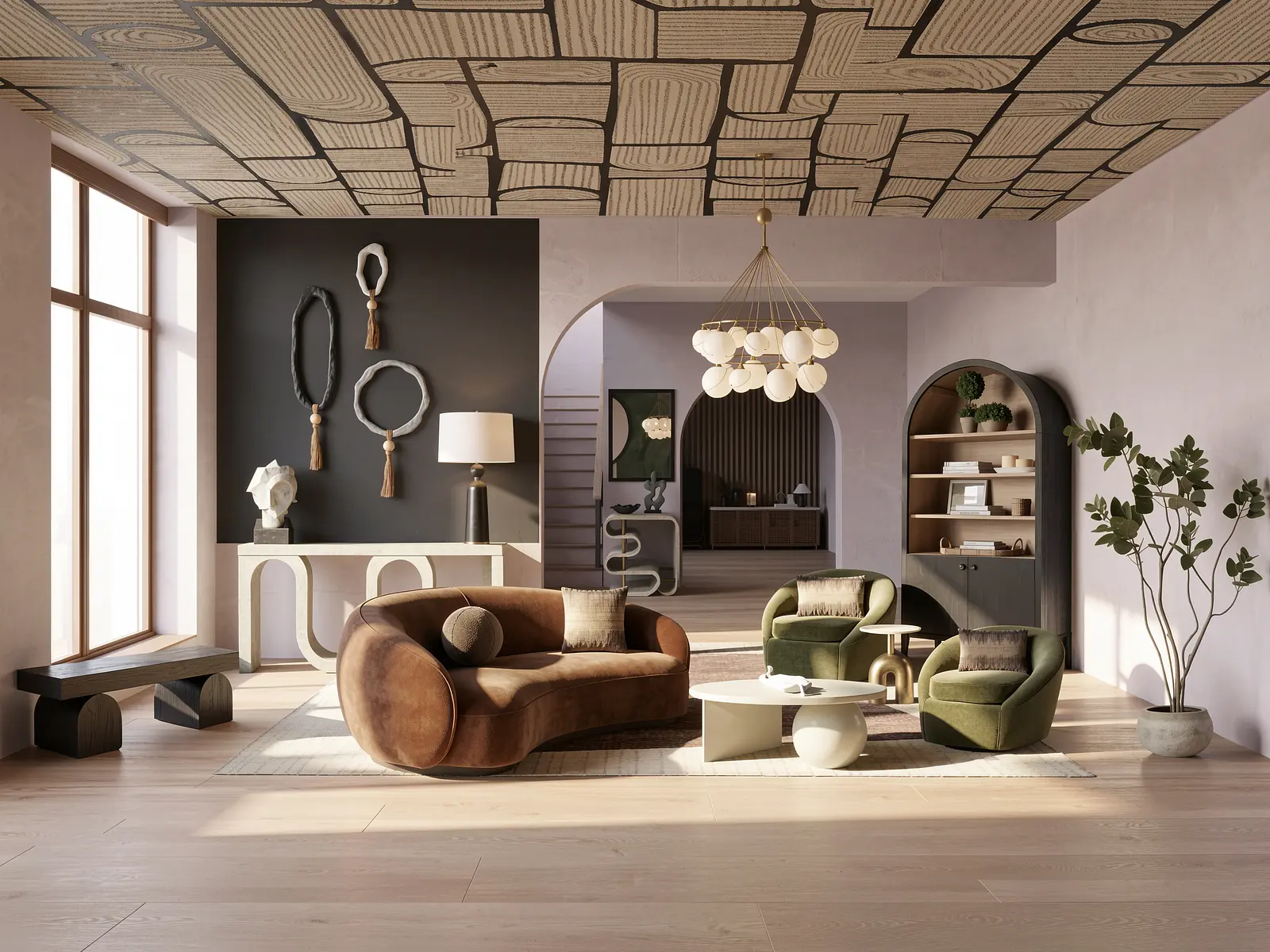 Afrocentric Arched Abode: Grant Your Wish Interiors