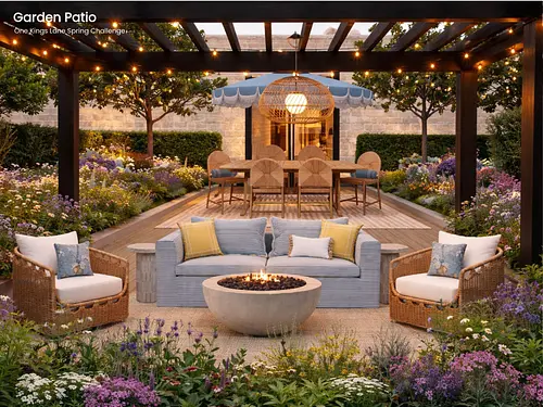 Garden Patio One Kings Lane Spring Space