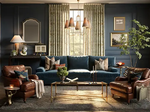 A Vintage Moody Escape - Rendered