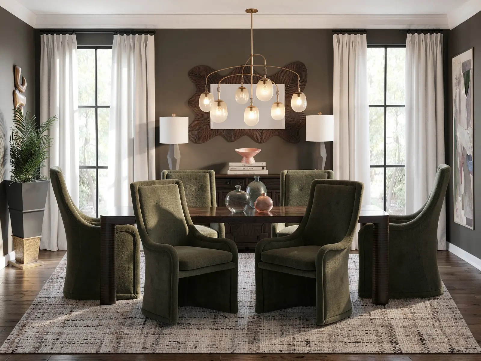 Modern Trad Dining Room